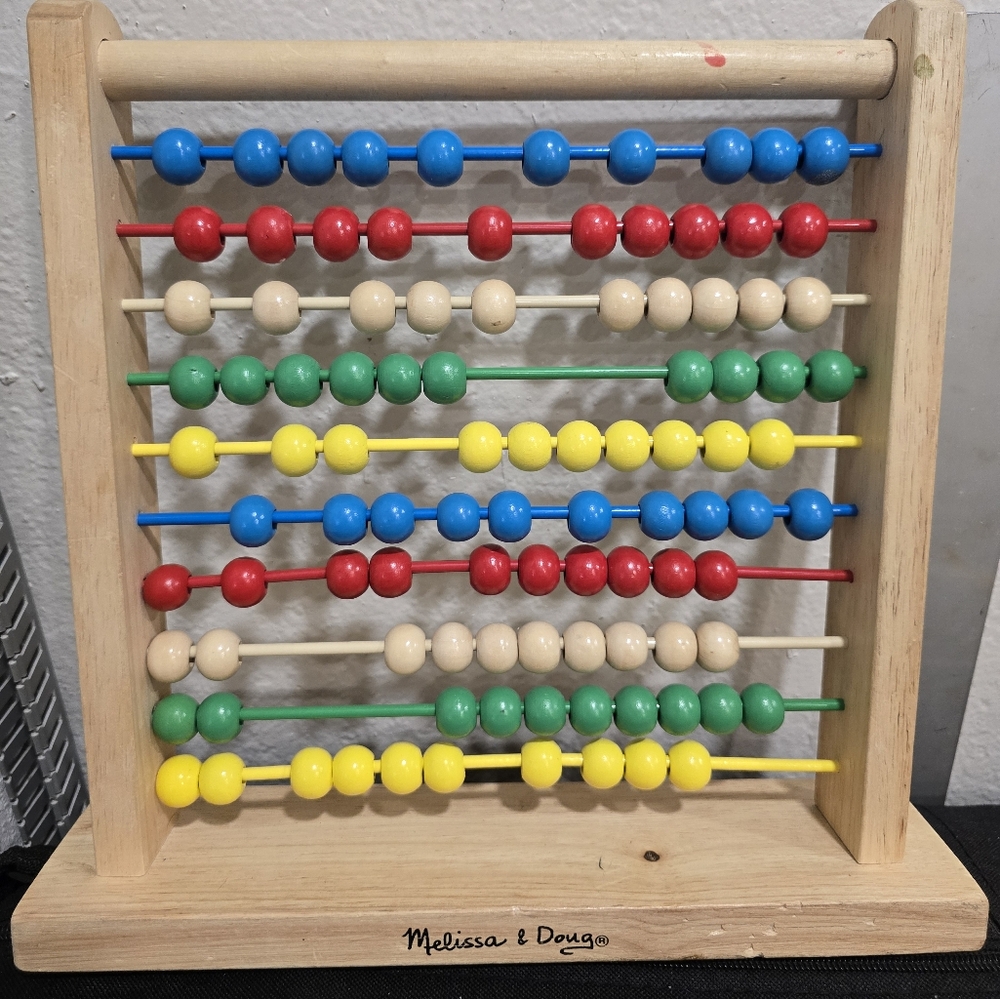 Abacus Classic Wooden Toy from Melissa & Doug.